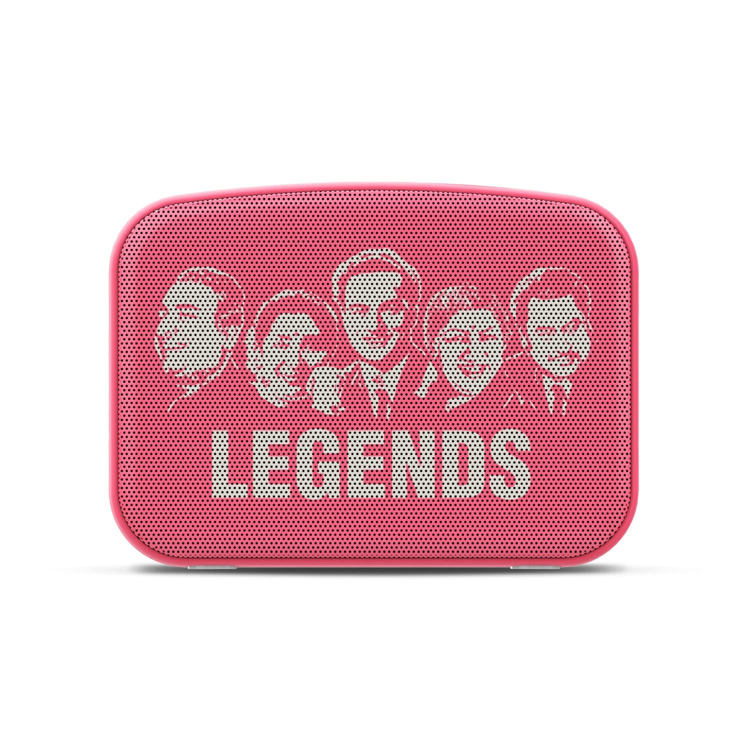 Saregama Carvaan Mini Hindi - Music Player with 401 Pre-Loaded Retro Songs, Bluetooth/FM/AM/AUX, Type-C Charger (Coral Pink) - View 6